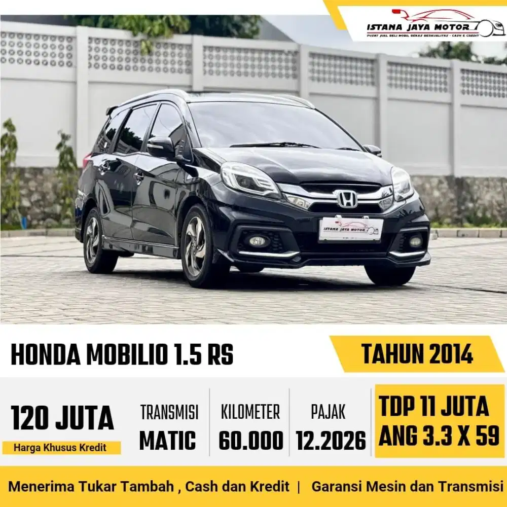 Honda Mobilio RS AT th 2014 #istana jaya motor