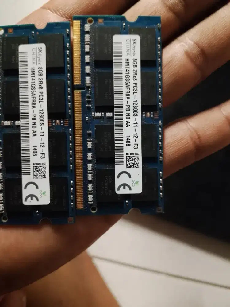 ram leptop ddr 3L 8×2 16gb