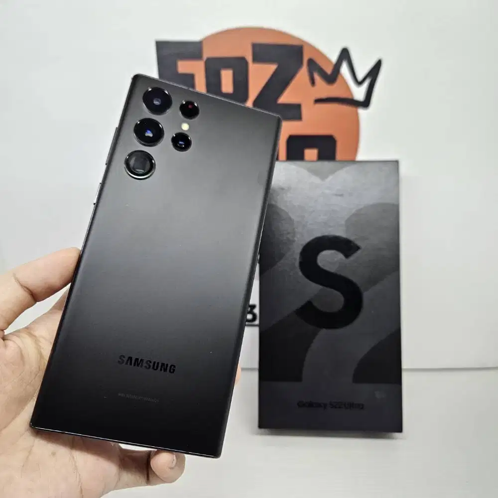 Samsung Galaxy S22 Ultra 256GB Black FULLSET No Minus