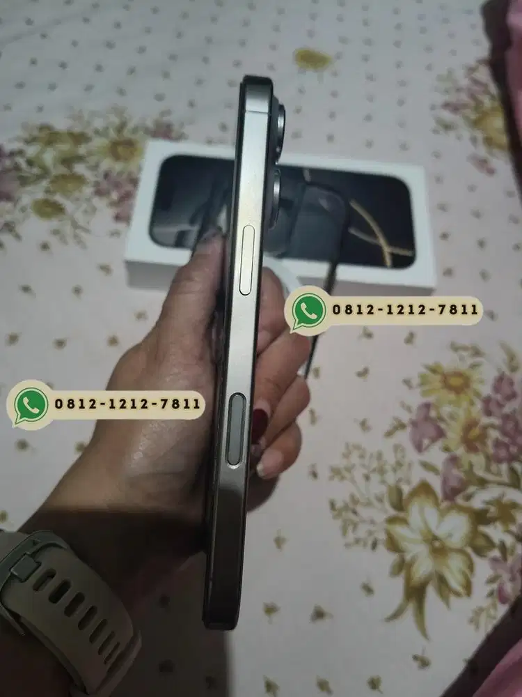 Second Iphone 17 Pro 128Gb Silver Full Set Mulus