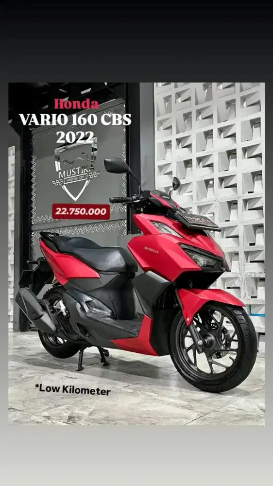 Vario 160 cbs tahun 2022