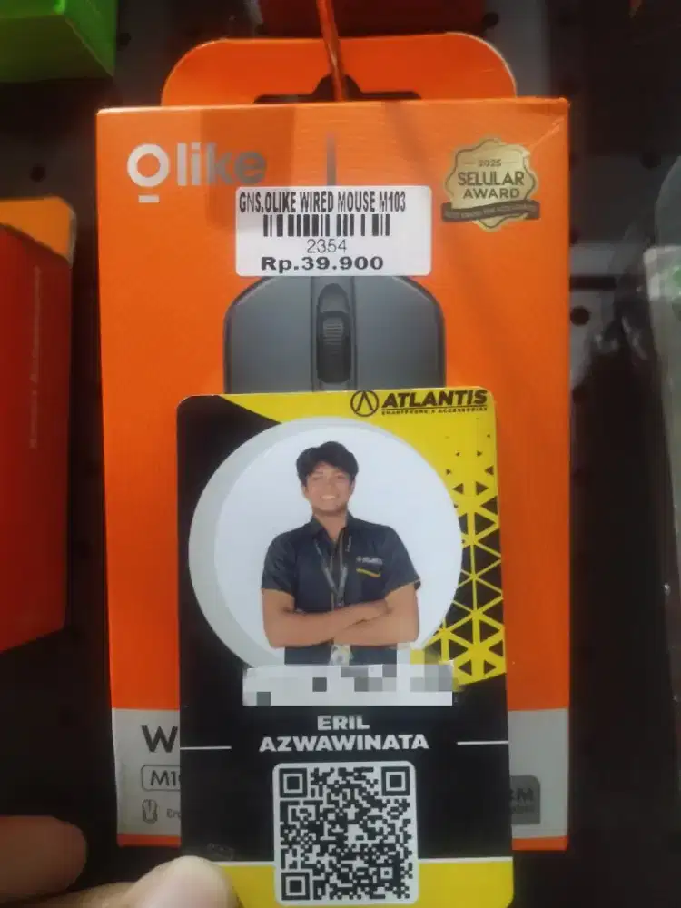 GNS.OLIKE WIRED MOUSE M103 l ATLANTIS DAHSYAT