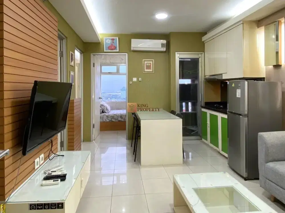 Disewa 3Br Hook View Kota 50M² Full Furnished, Unit Rebutan Apartemen Green Bay Pluit Greenbay