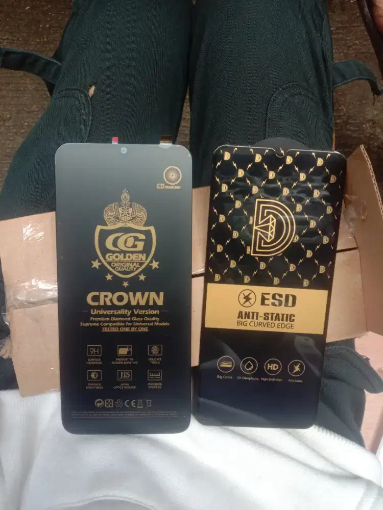 Lcd + tempered glass Redmi 9A