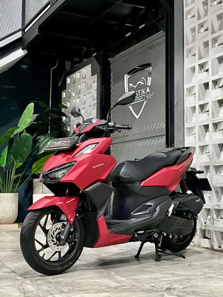 Odo 17rb‼️Honda Vario 160 CBS 2022 Red. DANNY Mustika Motor Sulfat