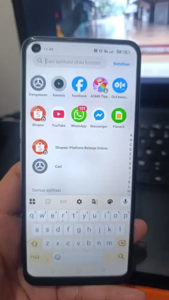 Realme 9 pro plus memori 256 GB