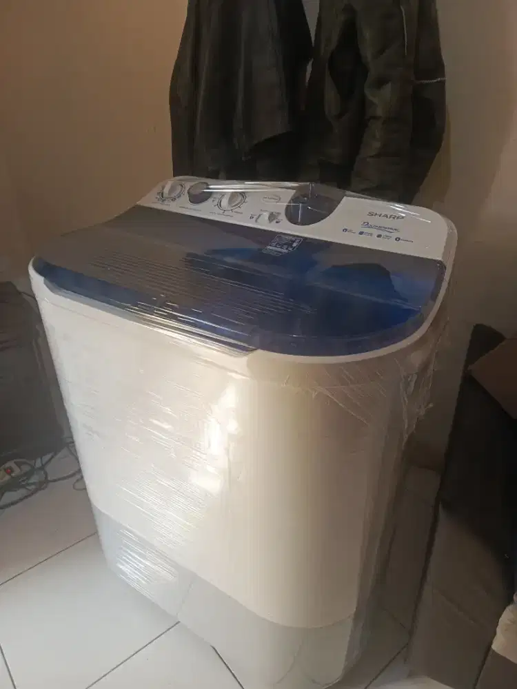 MESIN CUCI MERK SHARP KAP 10KG NORMAL SIAP PAKAI
