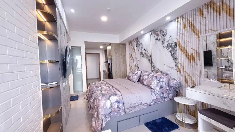 Disewakan Apartemen Skandinavia Tipe Studio Furnished Lengkap Lt 26