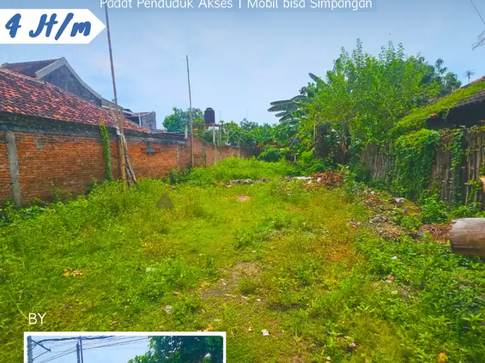 Dijual Tanah Lokasi Belakang STEAK SFA SOLO BARU