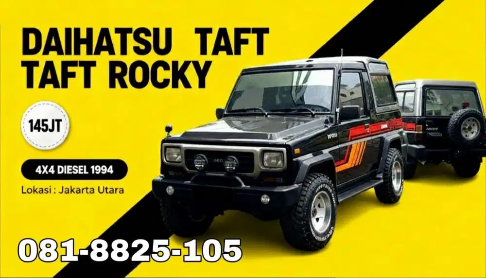 Daihatsu taft rocky 4x4 diesel 1994