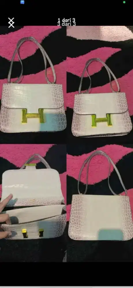 Tas preloved import merk Hermes