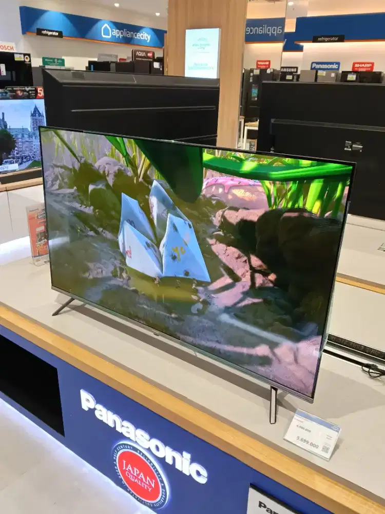 Kredit Google TV Panasonic 50inch hanya dengan KTP