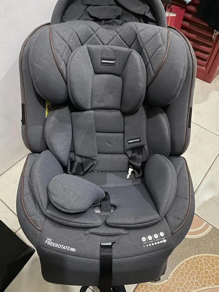 Carseat Babydose Isofix Full Rotate 360 Derajat