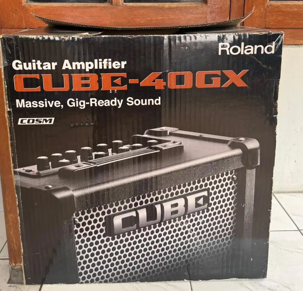 DIJUAL AMPLI GITAR ROLAND CUBE-40GX – MULUS BANGET!
