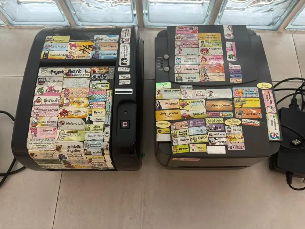 2 unit Printer Barcode TSC 300dpi 300 dpi bekas