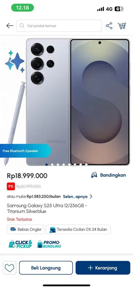 Samsung S25 ultra promo potongan 2 juta
