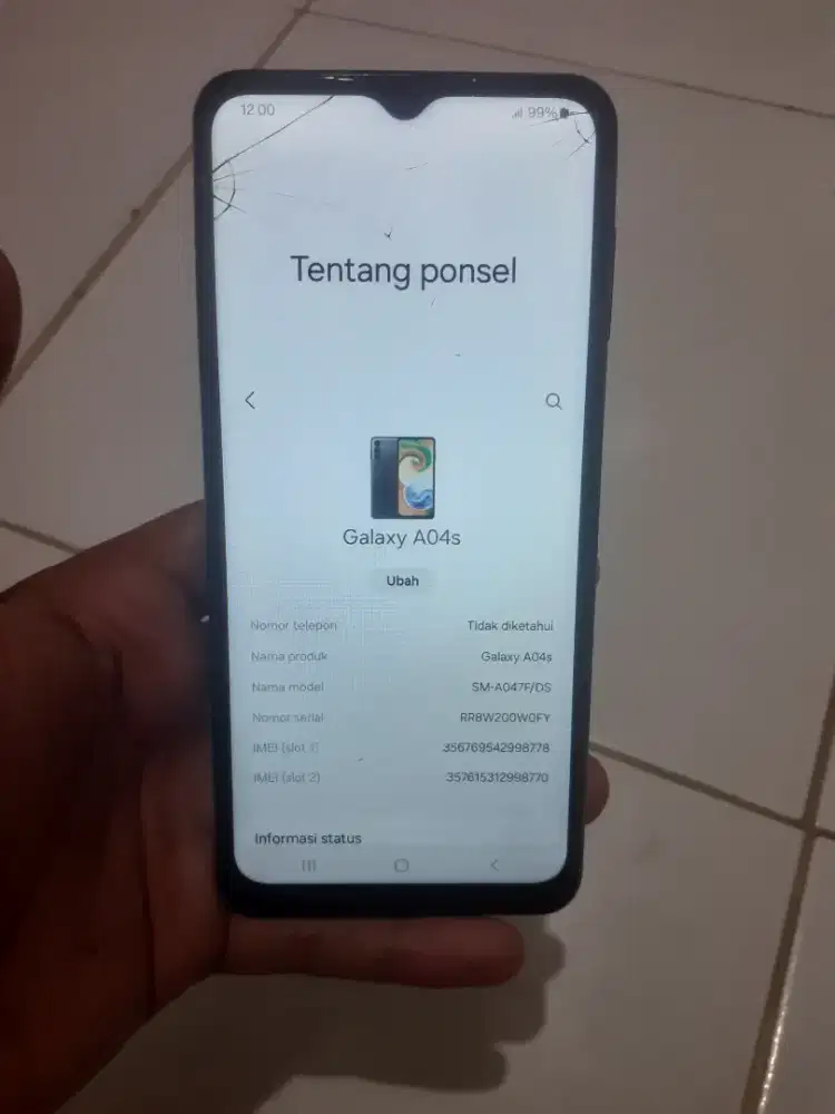SAMSUNG A04S 4/64 GB HITAM