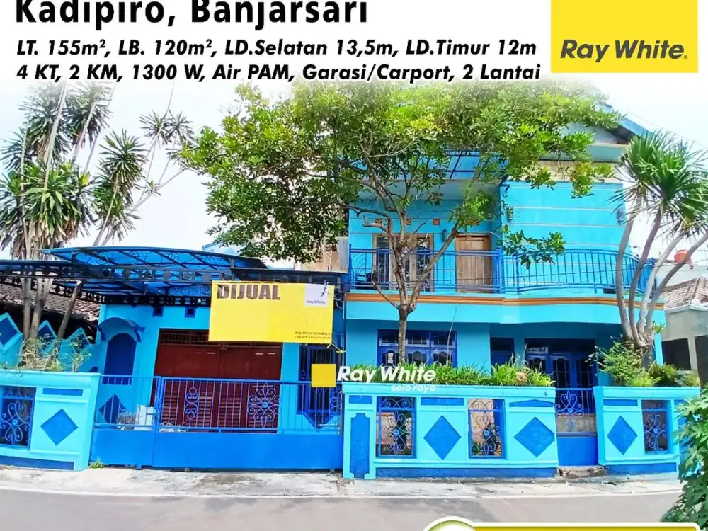 Rumah 4kamar Siap huni Akses Simpangan di kadipiro banjarsari Solo