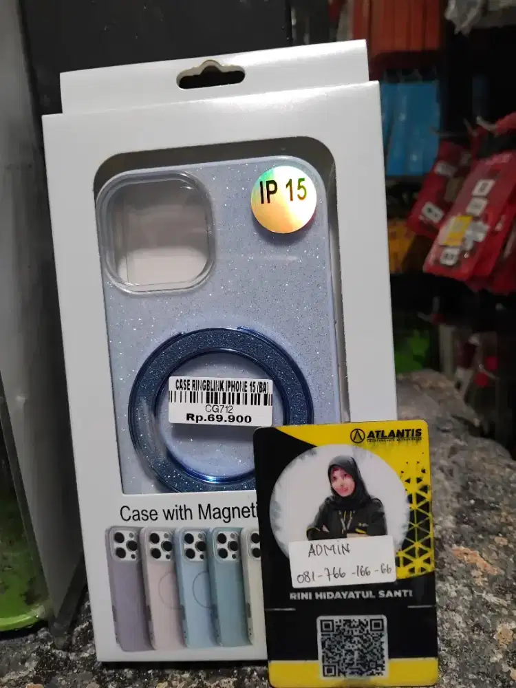 CASE RINGBLINK IPHONE 15 | ATLANTIS DAHSYAT