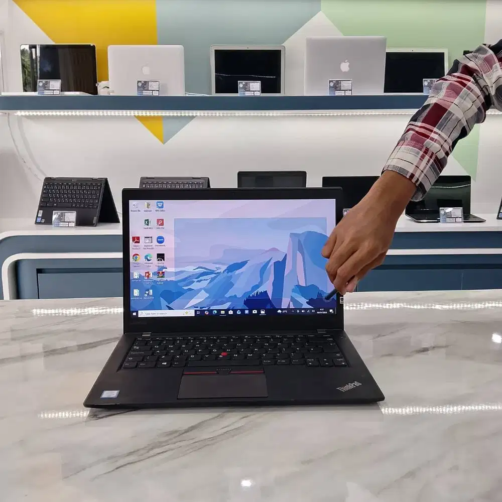 (L06) LAPTOP Gaming Bonus Tas Mouse LENOVO RAM 8GB SSD 128GB BISA COD