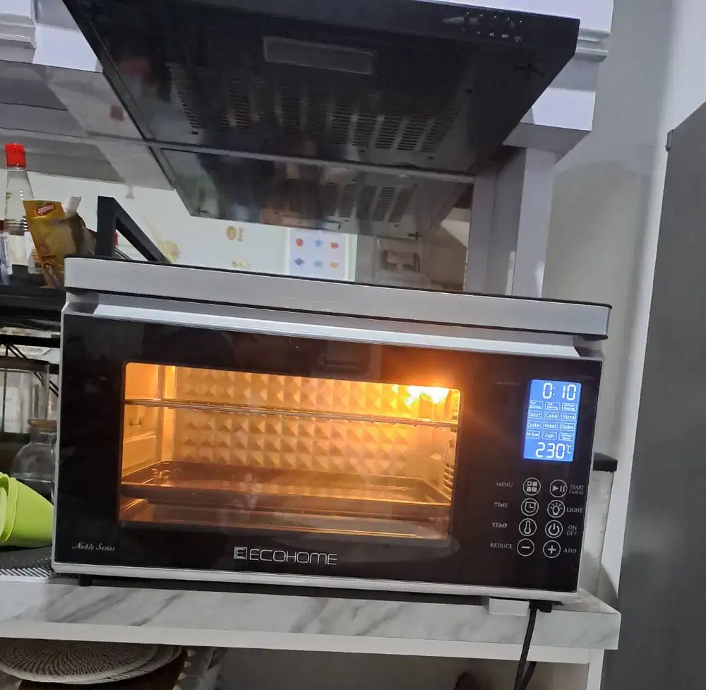 [Preloved] ECOHOME Oven Listrik Digital Electric Air Fryer EON-888S