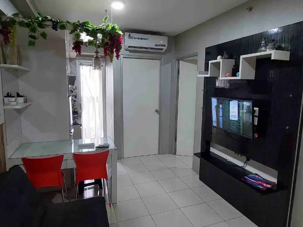 sewa cepat apartemen greenbay pluit 2br furnished 42m2