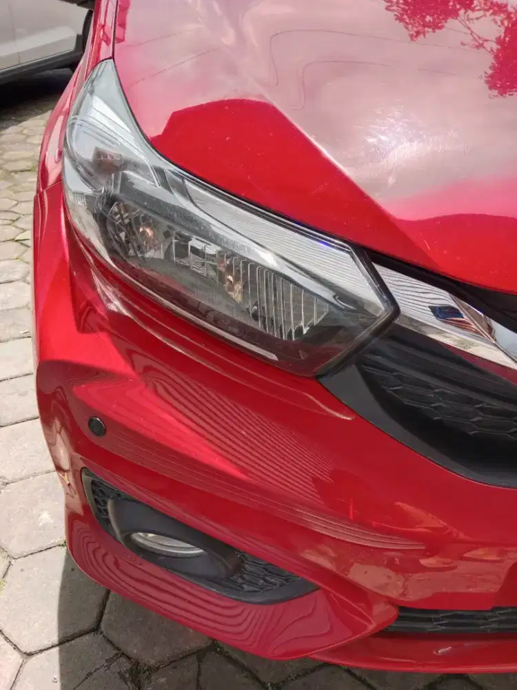 Dijual Honda Brio E Manual Merah 2019 KM 28rb Istimewaaa