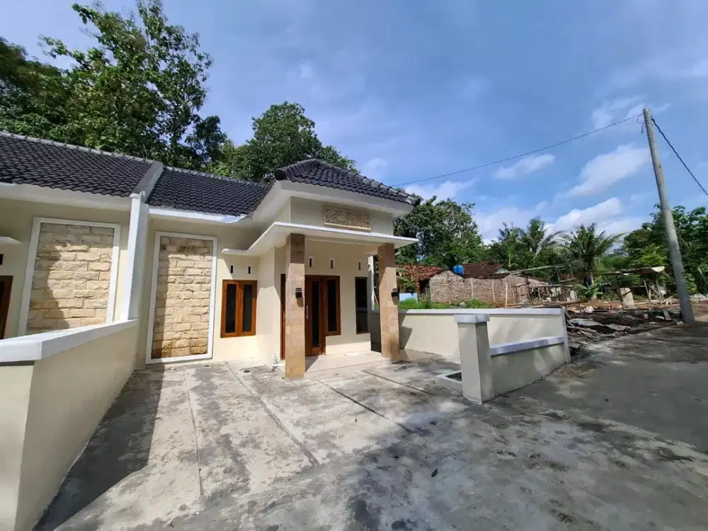 Rumah Ideal Untuk Masa Tua Lingkungan Asri di Moyudan Sleman