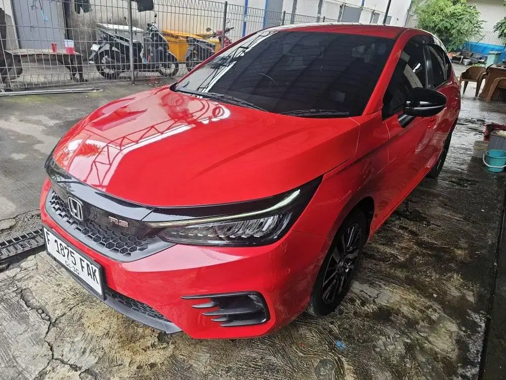 Honda All New City Hatchback RS CVT 2022 Merah Metalik