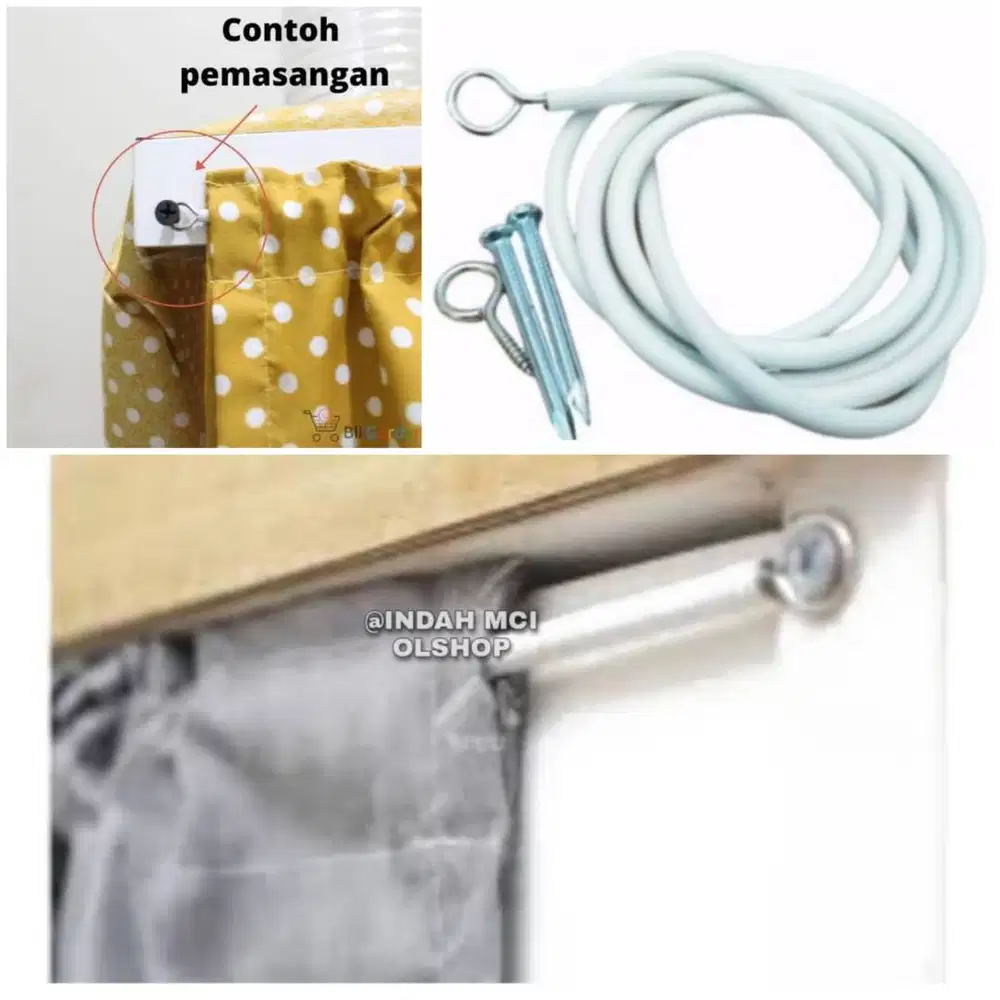 KAWAT SPIRAL GORDEN / TALI GORDEN / KAWAT GANTUNG SERBAGUNA