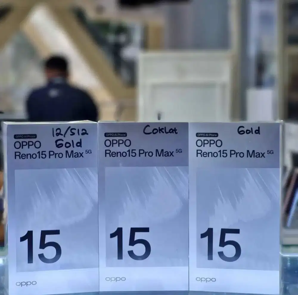 Reno 15 PROMAX 5G 12/512ORIGINAL GARANSI RESMI