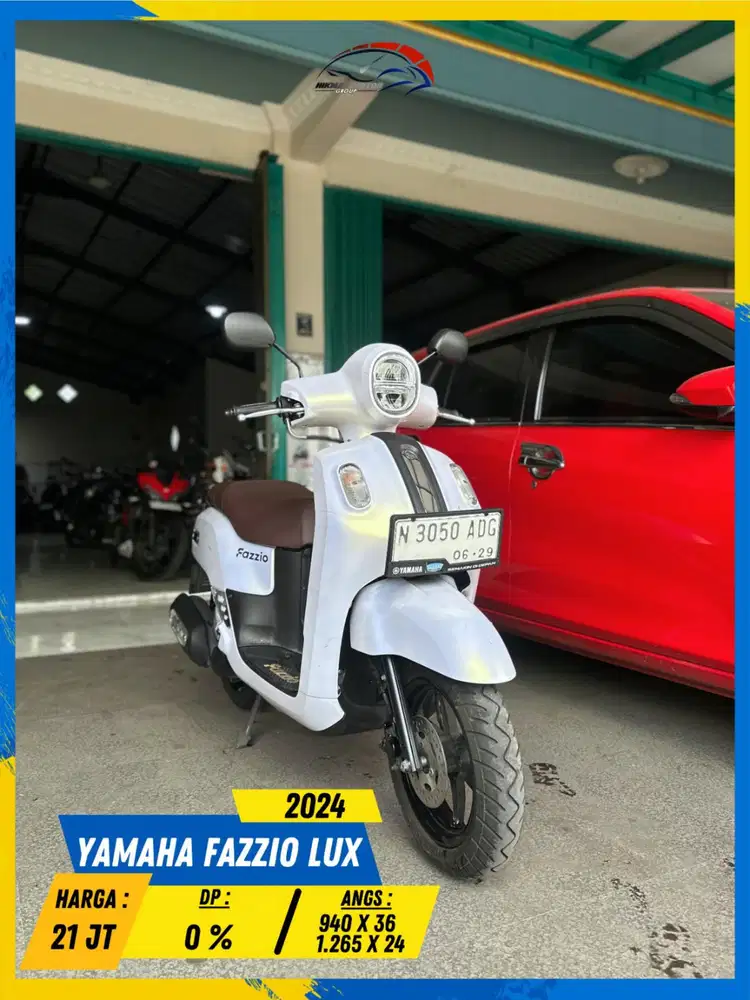 YAMAHA FAZZIO LUX 2024 SIAP ANGKUT LURR HIKMAH MOTOR KEPUH MALANG