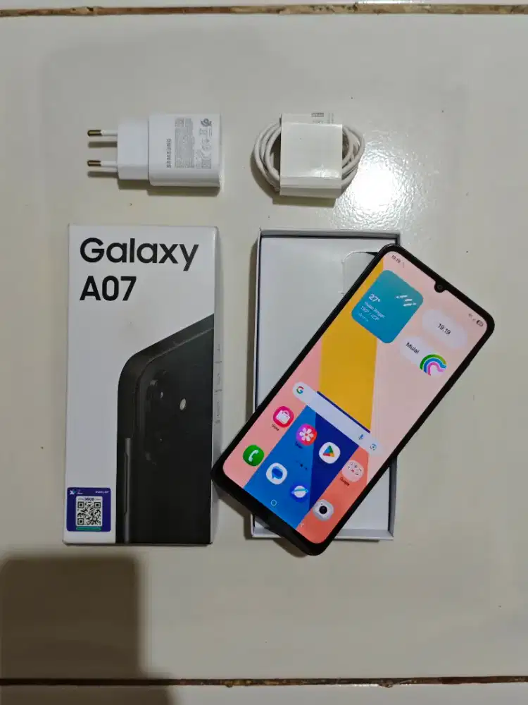 Samsung A07 Fullset, No minus, Mulus