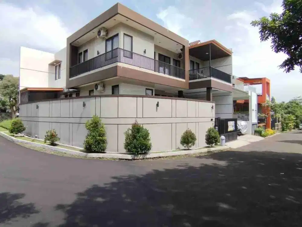 Rumah Hook 2 Lantai SHM 7 Kamar Luas 300m View 2 Gunung Bogor Nirwana Residence