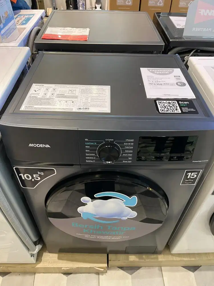 MESIN CUCI MODENA FL 10.5KG