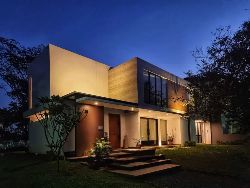 JUAL RUMAH HOEK MINIMALIS 2 LANTAI VERMONT PARKLAND BSD CITY