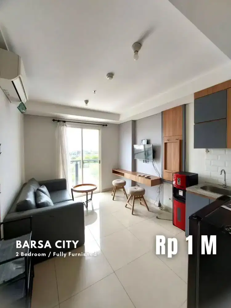 Dijual Unit 2 Bedroom di Apartemen Barsa City