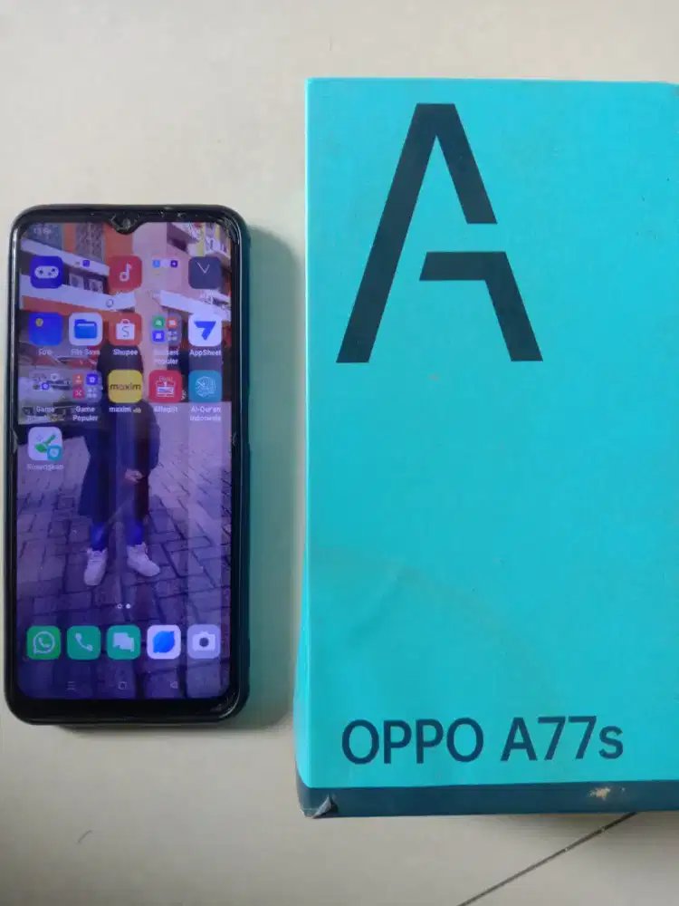 Dijual cepat oppo A77S fulset