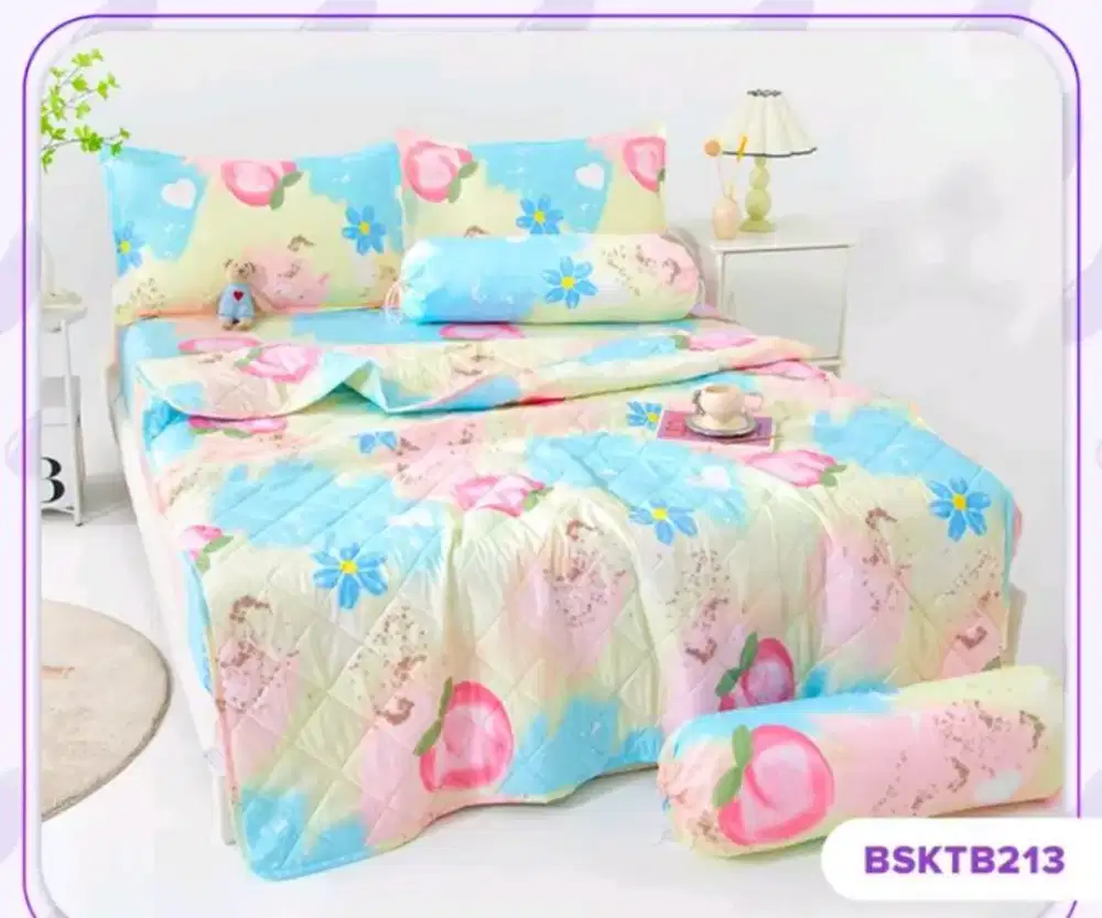 Bed cover ukuran 180x200