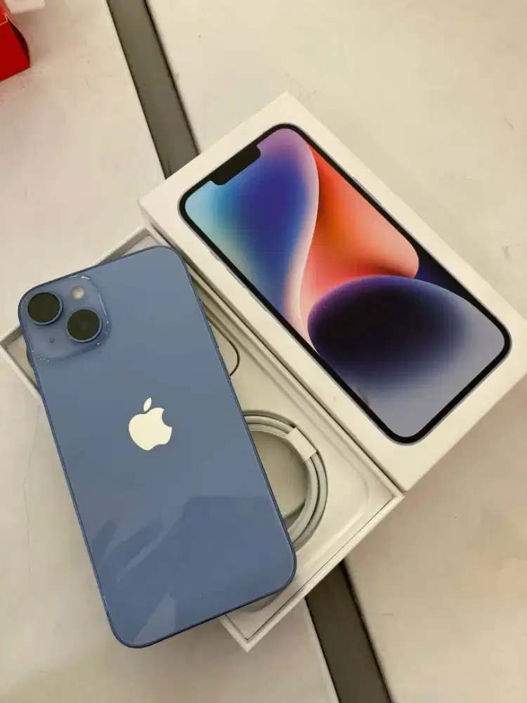 iphone 14 128 blue garansi resmi