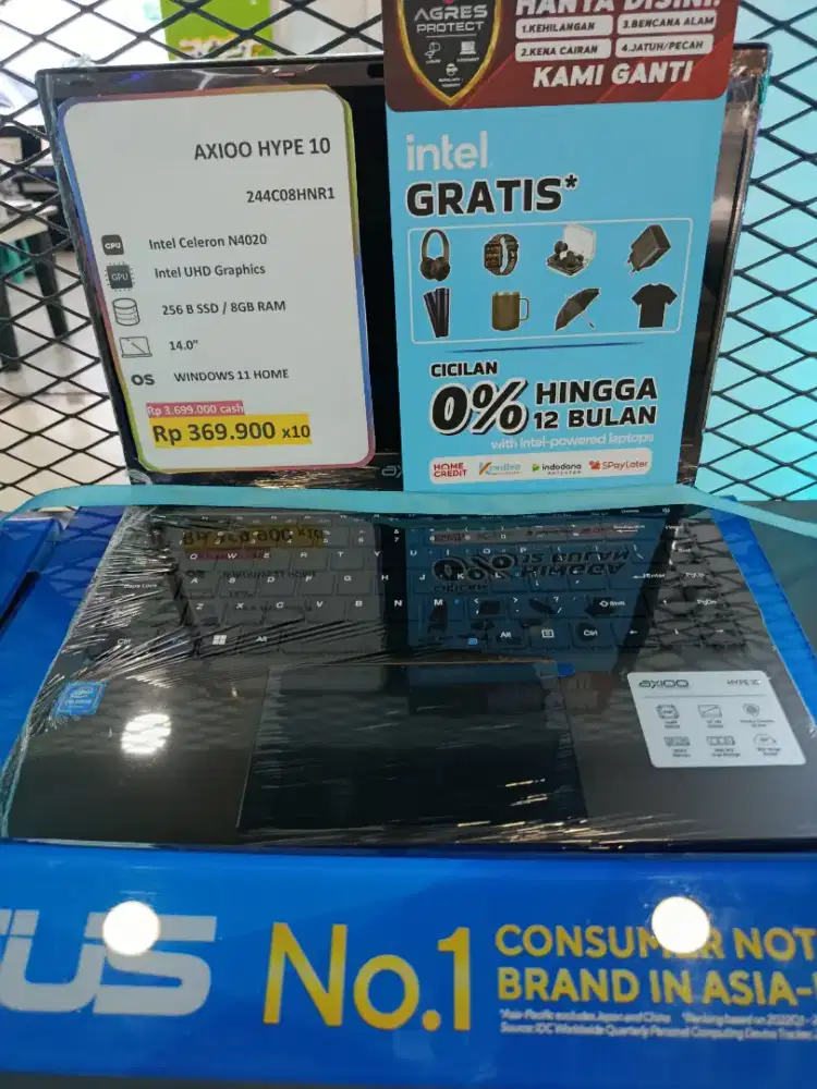 Laptop axioo hype 10