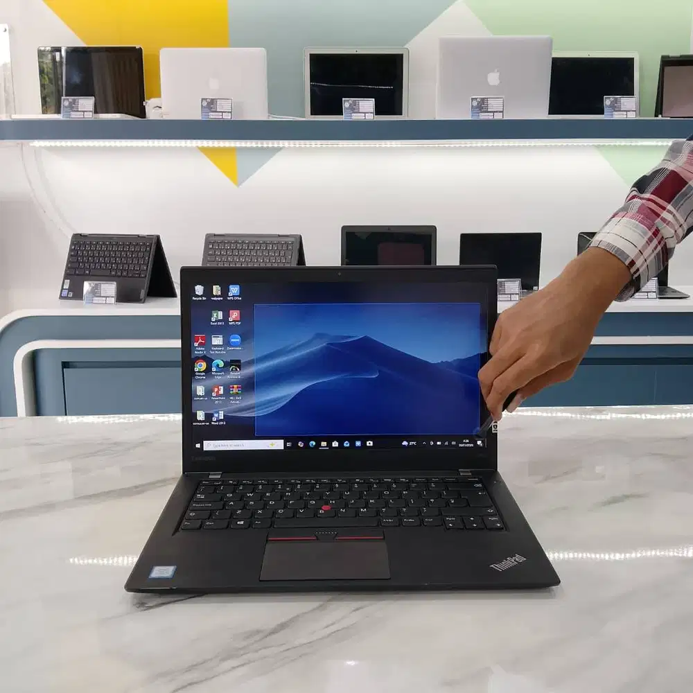 (L06) LAPTOP Bisa Untuk  Game Ringan Lenovo RAM8GB SSD 128GB BISA COD