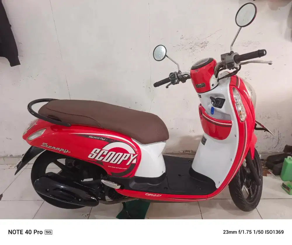 Jual beli scoopy th 2015 seberang warung mas bro hairi motor bjm