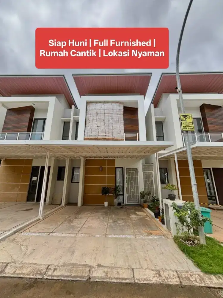 DISEWAKAN RUMAH FULL FURNISHED – CENTRAL HILLS, BATAM