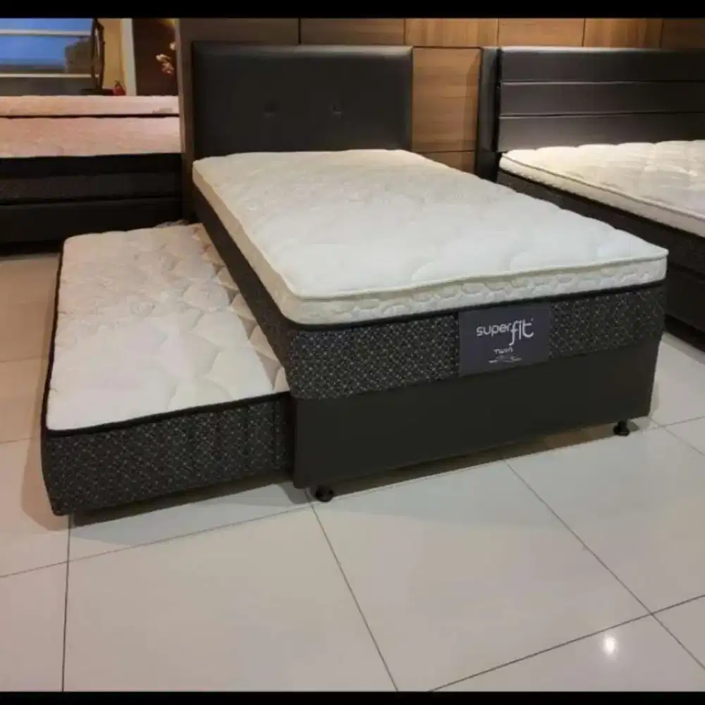 Kasur Sorong Comforta type super fit,garansi 10thn,bonus 2 bantal