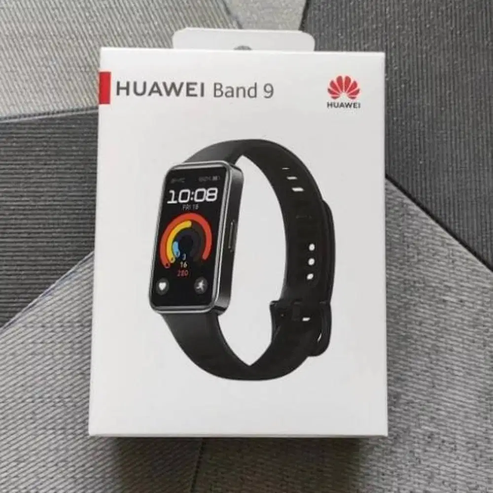 Huawei band 9 Black/Hitam fullset mulus banyak bonus