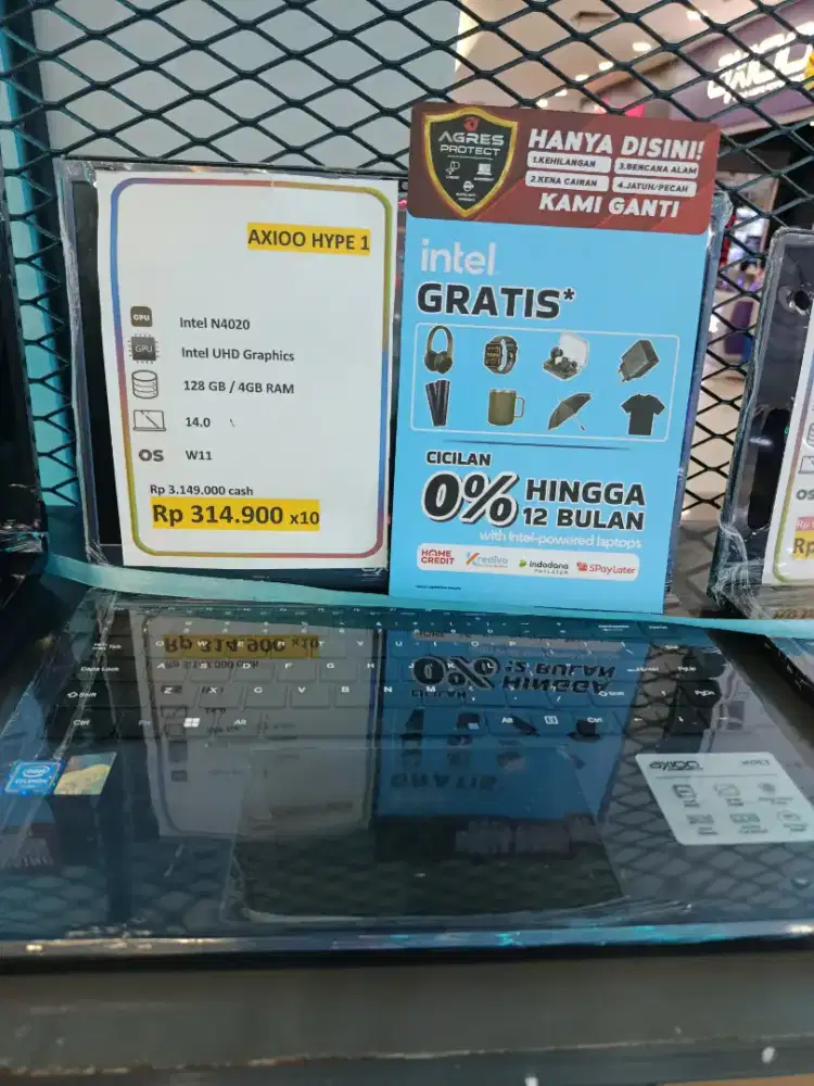 Laptop axioo hype 1