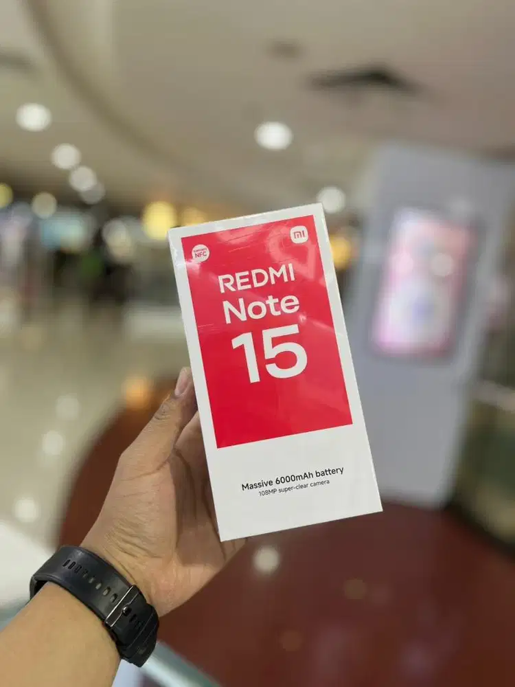 NEW REDMI NOTE 15 4G (VARIAN RAM & HARGA TERTERA DALAM CAPTION