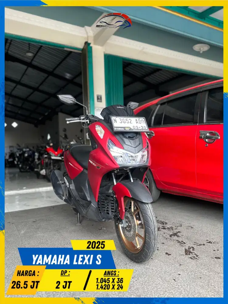 YAMAHA LEXI S 2025 BARANG ISTIMEWA HIKMAH MOTOR KEPUH MALANG