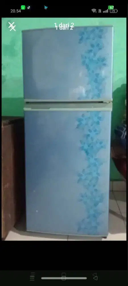 Dijual kulkas sharp 2 pintu